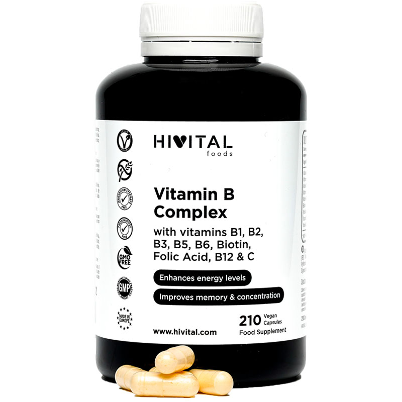 Vitaminas complexo B Hivital